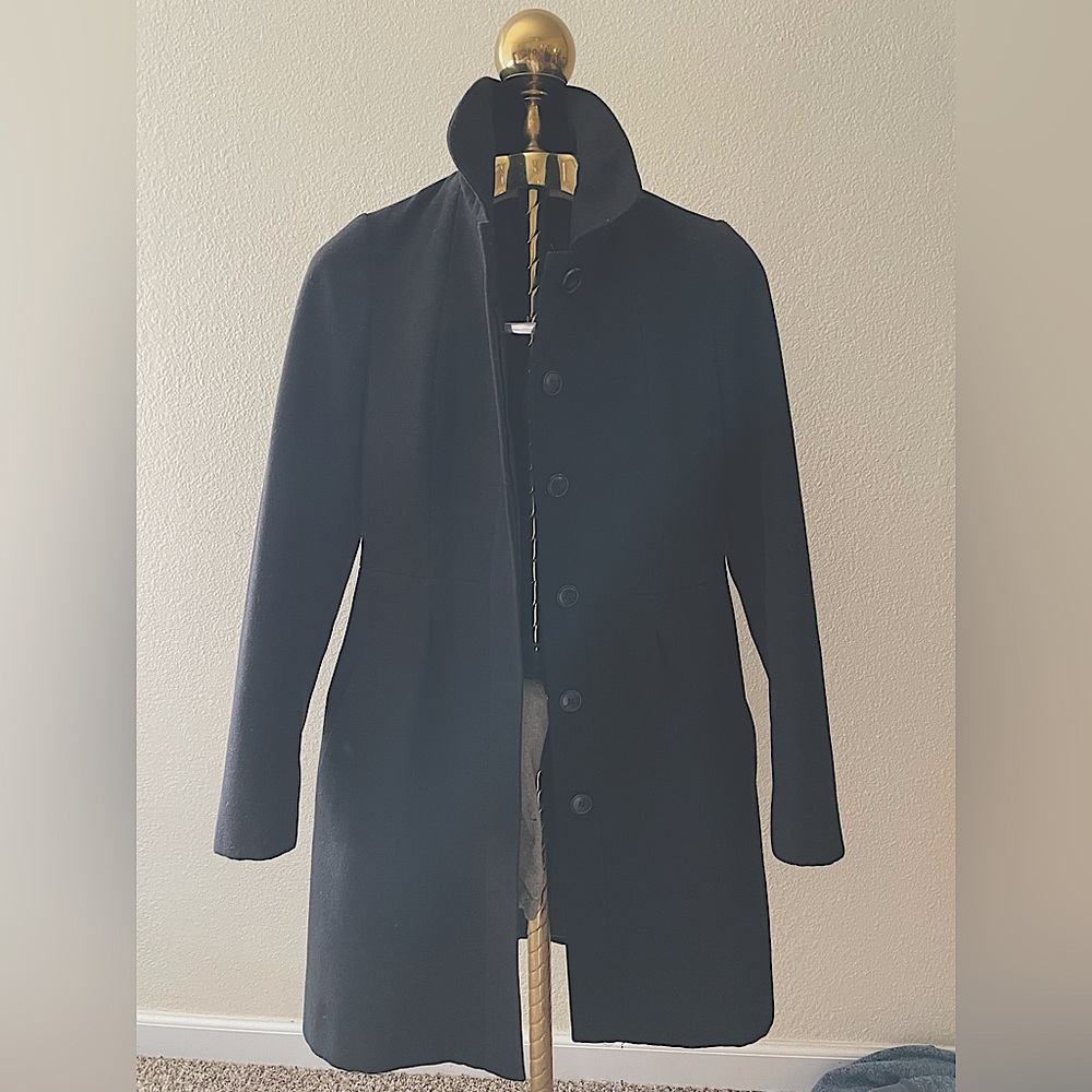 Black trench coat